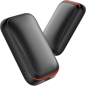 image:imageGaiatop Electric Hand Warmers Rechargeable Magnetic Pocket Hand Warmer 2Pack 3s Fast Heating Fits in Gloves Winter Sports Hunting Accessories Warm Day Gifts for Men WomenBlack
