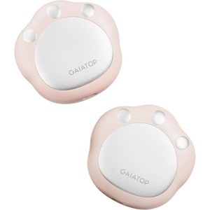 image:imageGaiatop Hand Warmers Rechargeable 2 Pack Cute Cat Paw Design 3 Levels Magnetic Electric Pocket Heater Reusable Portable Hot Hands Stocking Stuffers Gifts for Women Men Cat LoverPink