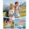 image:imageGaiatop Mini Portable Handheld Fan 15h Max Runtime Personal Turbo Fans Pocket Size High Speed 1100 Adjustable Small Hand Fan Outdoor Travel Concert Essentials Gifts for Women Men Gray