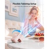 image:imageGaiatop Mini Portable Handheld Fan 6Speed Turbo Cooling Max 15 Hrs Rechargeable Personal Pocket Fan 3in1 Foldable Small Hand Fans for Outdoor Camping Travel Essentials Gifts for Women Men BlackPink