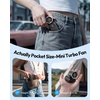 image:imageGaiatop Mini Portable Handheld Fan 6Speed Turbo Cooling Max 15 Hrs Rechargeable Personal Pocket Fan 3in1 Foldable Small Hand Fans for Outdoor Camping Travel Essentials Gifts for Women Men BlackBlack