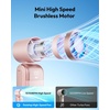 image:imageGaiatop Mini Portable Handheld Fan 6Speed Turbo Cooling Max 15 Hrs Rechargeable Personal Pocket Fan 3in1 Foldable Small Hand Fans for Outdoor Camping Travel Essentials Gifts for Women Men BlackPink