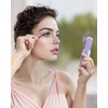 image:imageGaiatop Portable Handheld Fan 3 Speed USB Rechargeable Small Hand Cute Clouds Mini Slide Fans Lash Makeup Pocket Personal BeachTravel Essentials Summer Cooling Gifts for Women GirlsPurple
