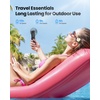 image:imageGaiatop Portable Handheld Fan 3 Speed USB Rechargeable Small Hand Cute Clouds Mini Slide Fans Lash Makeup Pocket Personal BeachTravel Essentials Summer Cooling Gifts for Women GirlsBlack