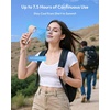 image:imageGaiatop Small Handheld Personal Fan Powerful High Speed Turbo Cooling USB Rechargeable Mini Portable Fan for Travel Outdoor Essentials Summer Gifts for Women Girls PinkPink