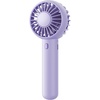 image:imageGaiatop Mini Portable Fan Small and Powerful Cute Design 3 Speed Personal Handheld fan and Desktop with Base Lightweight USB Rechargeable for Travel Lash Makeup Girl Women Summer Gift Pinkpurple