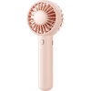 image:imageGaiatop Mini Portable Fan Small and Powerful Cute Design 3 Speed Personal Handheld fan and Desktop with Base Lightweight USB Rechargeable for Travel Lash Makeup Girl Women Summer Gift PinkPink