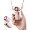 image:imageGaiatop Mini Portable Handheld Fan 6Speed Turbo Cooling Max 15 Hrs Rechargeable Personal Pocket Fan 3in1 Foldable Small Hand Fans for Outdoor Camping Travel Essentials Gifts for Women Men BlackPink