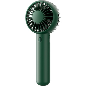 image:imageGaiatop Mini Portable Fan Small and Powerful Cute Design 3 Speed Personal Handheld fan and Desktop with Base Lightweight USB Rechargeable for Travel Lash Makeup Girl Women Summer Gift PinkNavy green