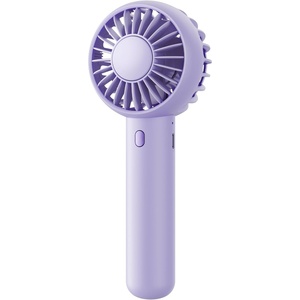 image:imageGaiatop Mini Portable Fan Small and Powerful Cute Design 3 Speed Personal Handheld fan and Desktop with Base Lightweight USB Rechargeable for Travel Lash Makeup Girl Women Summer Gift Pinkpurple