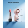 image:imageGaiatop Mini Clip on Fan Portable 180 Adjustable Personal Hat Fan Clip On 3in1 HandsFree Mini Portable Fans Only 24 oz 3Speed Rechargeable Outdoor Sports Travel Essentials Women Men BlackPink