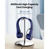 image:imageGaiatop Portable Neck Fan 4000mAh Rechargeable Hands Free Bladeless Mini Fans 3 Speeds Air Outlet Can Rotate 70 Free Adjustment Personal Wearable Cooling Fan Suitable for Travel Office BlueBlue