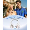 image:imageGaiatop Portable Neck Fan Rechargeable HandsFree 360 Cooling 235hrs Runtime Battery Powered Personal Wearable Fan Quiet Summer Outdoor Travel Essentials Birthday Gifts for Women Men WhiteWhite