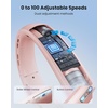 image:imageGaiatop Portable Neck Fan Wearable 360 Surround Cooling Turbo Airflow 0 to 100 Speeds Up to 125H Lasting Rechargeable Hands Free Personal Fans for Outdoor Travel Concerts Office Gym Pink