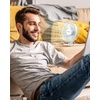 image:imageGaiatop USB Desk Fan Small But Powerful Personal Portable Quiet 3 Speeds Adjustable Mini Table Desktop fan for Cooling Home Office Car Summer Travel Gifts BlackPure White