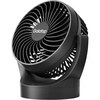 image:imageGaiatop Portable Desk Fan 3 Adjustable Speeds Solid Black Quiet Brushless Motor Up to 19H AllDay Cooling 135 Tilt Bedroom Fan for HomeOfficeOutdoor BlackBlack