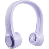 image:imageGaiatop Portable Neck Fan 4000mAh Rechargeable Hands Free Bladeless Mini Fans 3 Speeds Air Outlet Can Rotate 70 Free Adjustment Personal Wearable Cooling Fan Suitable for Travel Office BluePurple
