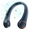 image:imageGaiatop Portable Neck Fan Rechargeable HandsFree 360 Cooling 235hrs Runtime Battery Powered Personal Wearable Fan Quiet Summer Outdoor Travel Essentials Birthday Gifts for Women Men WhiteBlue