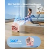 image:imageGaiatop Small Desk Fan Rechargeable Quiet Personal Table Fan Touch Control Display 360 Tilt 5Speed Strong Wind 4000mAh Battery Small Fans for Bedroom Dorm Office Gifts for Women Girls PinkPink