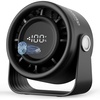 image:imageGaiatop Small Desk Fan Rechargeable Quiet Personal Table Fan Touch Control Display 360 Tilt 5Speed Strong Wind 4000mAh Battery Small Fans for Bedroom Dorm Office Gifts for Women Girls PinkBlack