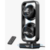 image:imageGaiatop Tower Fan 310 Tilt Oscillating Desk Fans 22 fts Standing Fan for Bedroom with Remote 59 ft Cable Fans That Blow Cold Air 90 Oscillating 8H Timer Home Office Table Floor 16H BlackBlack